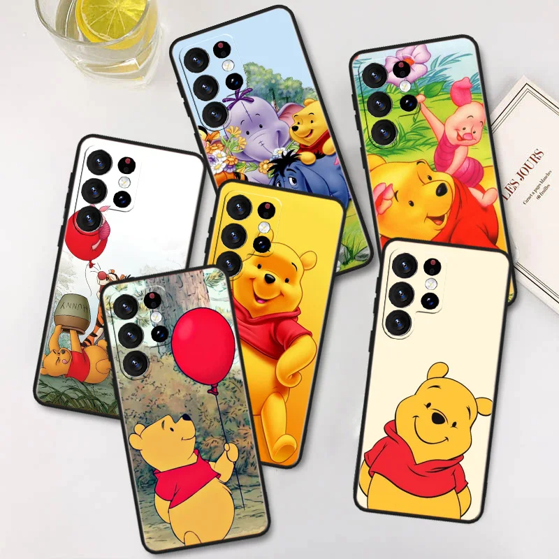 Pooh Bear Cute Phone Case For Samsung Galaxy S23 S22 S21 S20 FE Ultra S10e S10 S9 S8 Plus Lite Black Cover
Pooh Bear Cute Phone Case For Samsung Galaxy S23 S22 S21 S20 FE Ultra S10e S10 S9 S8 Plus Lite Black Cover