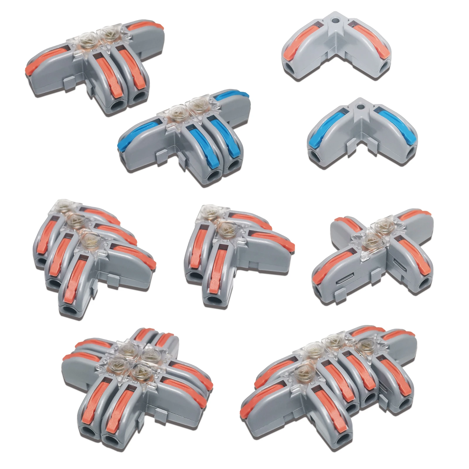 Wire Connectors Splicing Terminal Block Conductor L11 Push-In Mini Terminal Block Cable Splitter Led Light conector
Wire Connectors Splicing Terminal Block Conductor L11 Push-In Mini Terminal Block Cable Splitter Led Light conector