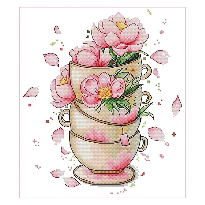 Набор для вышивки крестиком 11CT-Flower на кофейной чашке
Набор для вышивки крестиком 11CT-Flower на кофейной чашке