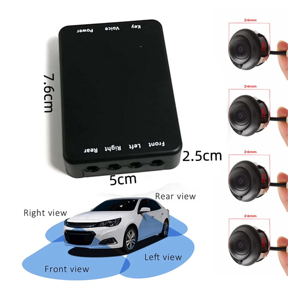 1 Set Car Camera Car Parking Panoramic View Rearview 4 Way Camera Control Box System 360 Degree Reversing Image Camera Car Acces
1 Set Car Camera Car Parking Panoramic View Rearview 4 Way Camera Control Box System 360 Degree Reversing Image Camera Car Acces