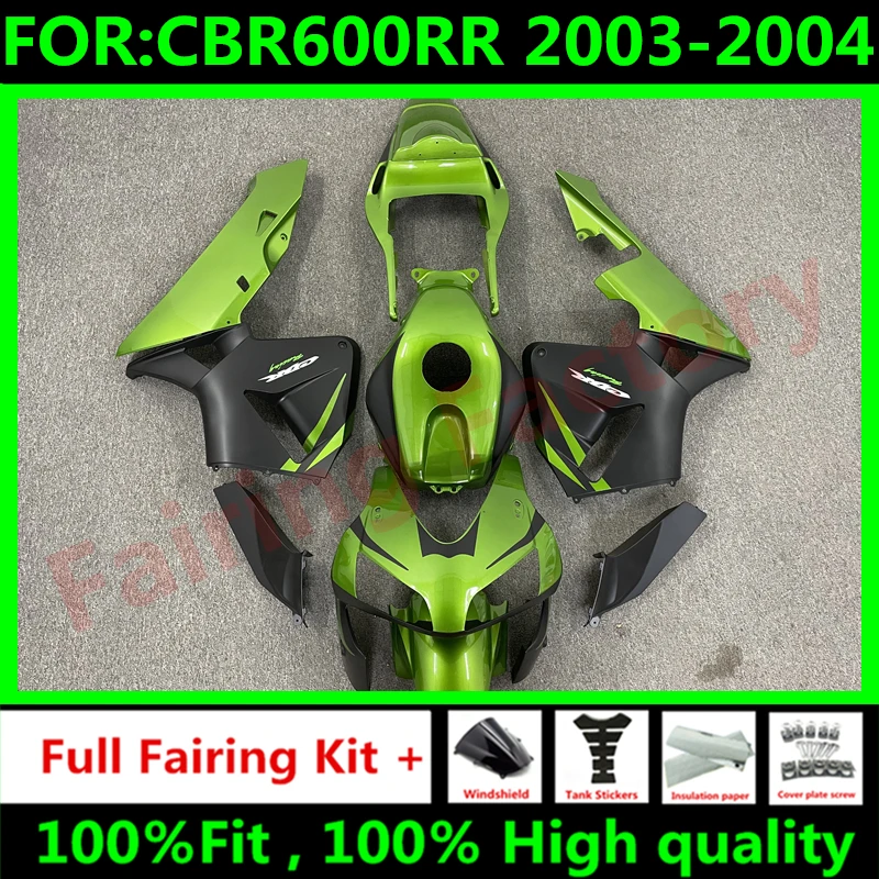 New ABS Motorcycle Whole Fairings Kit for CBR600RR F5 2003 2004 CBR600 RR CBR 600RR 03 04 Bodywork full fairing set green black
New ABS Motorcycle Whole Fairings Kit for CBR600RR F5 2003 2004 CBR600 RR CBR 600RR 03 04 Bodywork full fairing set green black