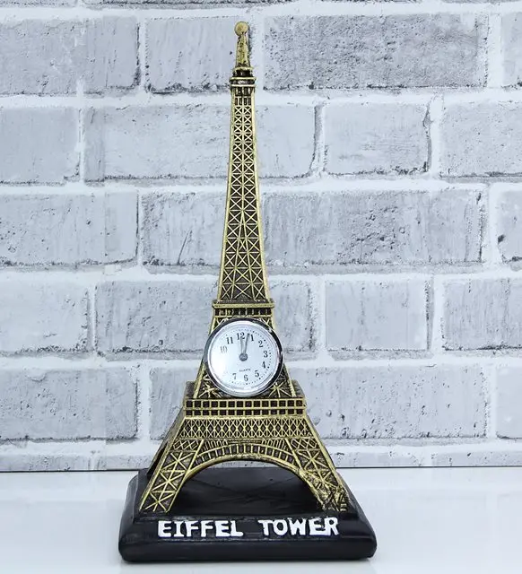 The eiffel Tower Tower Gift Decorative Table Clock Ergonomic Design Practical Products
The eiffel Tower Tower Gift Decorative Table Clock Ergonomic Design Practical Products
