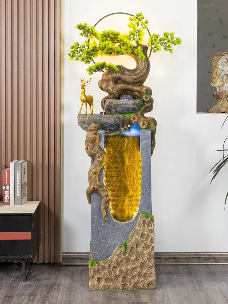 Water Fountain Living Room Entrance Circulating Water Rockery Decoration Fortune Office Floor Ornaments
Water Fountain Living Room Entrance Circulating Water Rockery Decoration Fortune Office Floor Ornaments