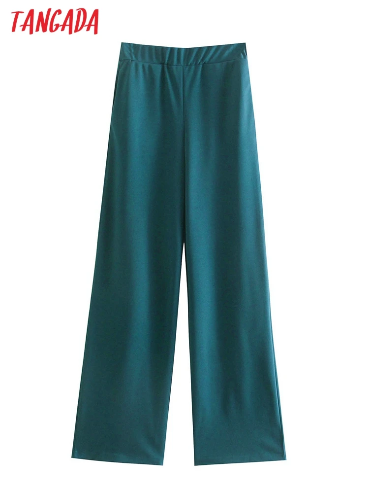 Tangada 2022 Fashion Women Strethy Waist Wide Leg Suit Pants Trousers Office Lady Elegant Pants Pantalon JE59
Tangada 2022 Fashion Women Strethy Waist Wide Leg Suit Pants Trousers Office Lady Elegant Pants Pantalon JE59