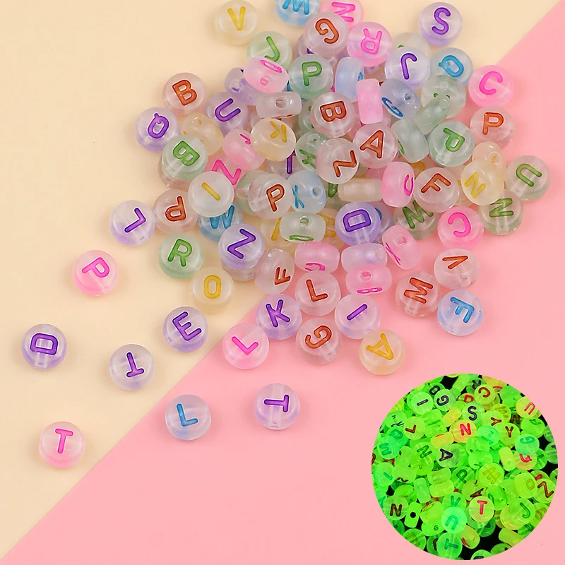 7x4mm transparent color luminous round letter acrylic beads letter spacer beads Diy jewelry for bracelet necklace accessories
7x4mm transparent color luminous round letter acrylic beads letter spacer beads Diy jewelry for bracelet necklace accessories