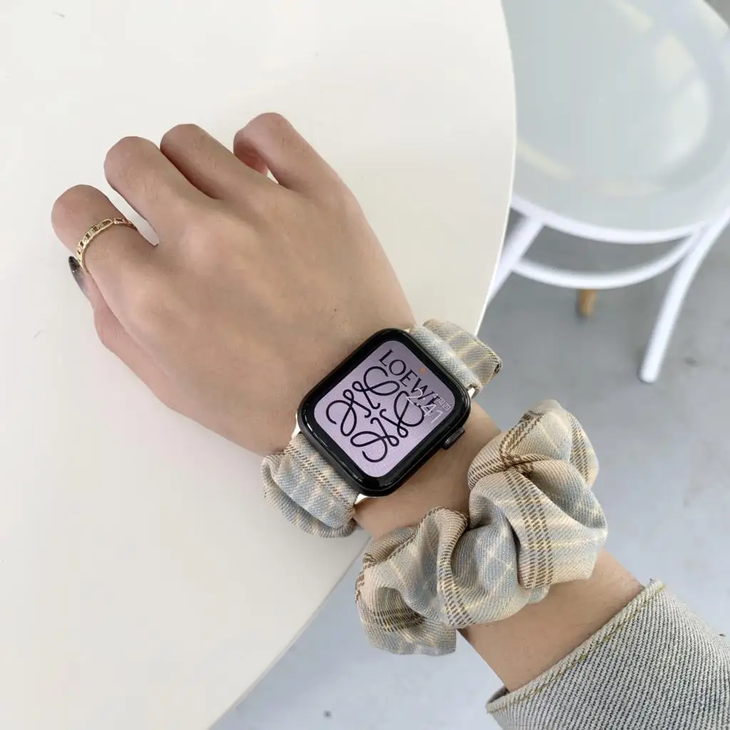 Ремешок резиновый для Apple Watch Band 44 мм 40 эластичный браслет iwatch 38 42 watch Series 6 5 4 3 SE |