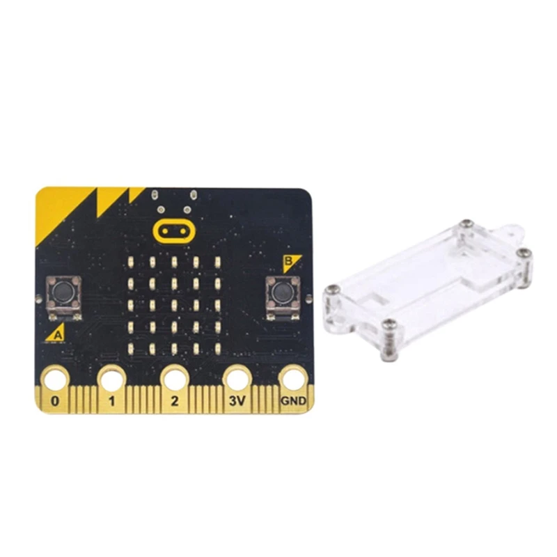 BBC Microbit Go Start Kit Micro:Bit BBC DIY Programmable Learning Development Board With Acrylic Protective Shell
BBC Microbit Go Start Kit Micro:Bit BBC DIY Programmable Learning Development Board With Acrylic Protective Shell