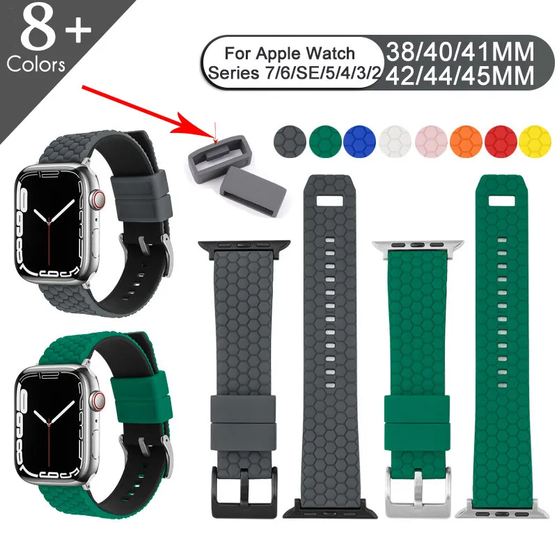 Ремешок силиконовый для Apple Watch iWatch Series 7 6 5 4 3 SE Band, спортивный резиновый браслет для мужчин и женщин, 45 мм 41 мм 44 мм 40 42 мм 38 мм
Ремешок силиконовый для Apple Watch iWatch Series 7 6 5 4 3 SE Band, спортивный резиновый браслет для мужчин и женщин, 45 мм 41 мм 44 мм 40 42 мм 38 мм