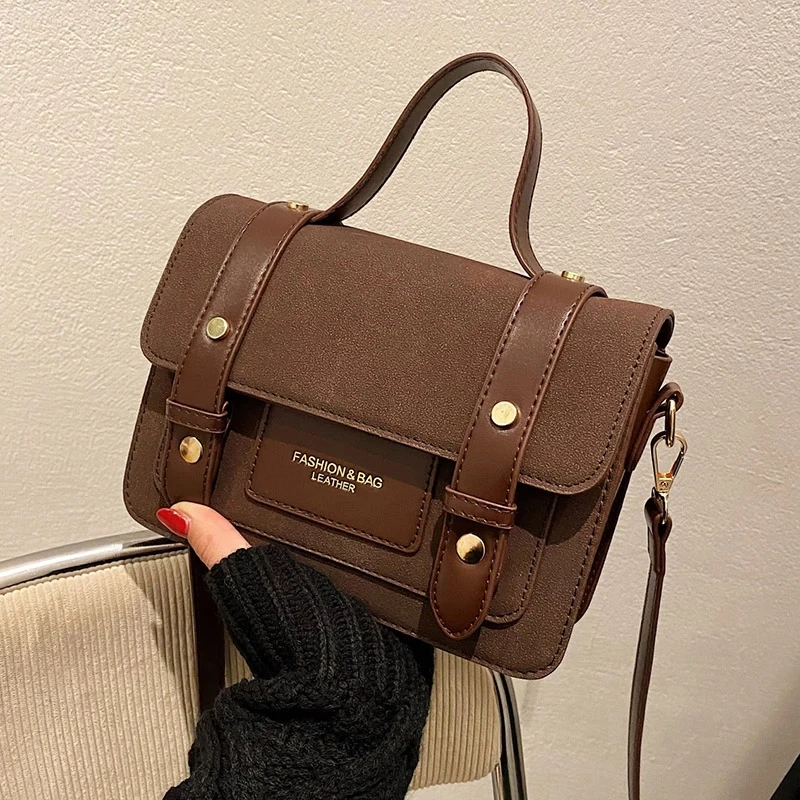 Retro Scrub Shoulder Crossbody Messenger Bags for Women 2022 Small PU Leather Handbags Travel Totes Lady Bags with Short Handle
Retro Scrub Shoulder Crossbody Messenger Bags for Women 2022 Small PU Leather Handbags Travel Totes Lady Bags with Short Handle