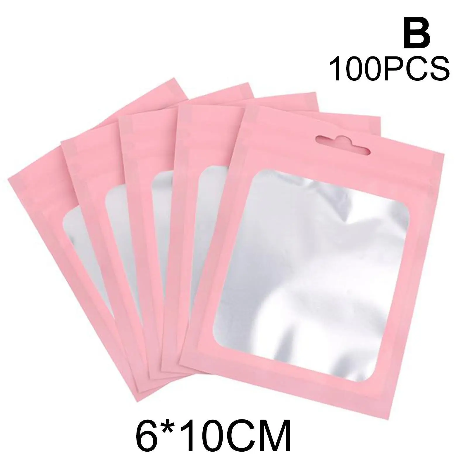 100pcs Colorful Mylar Bags Bags with Clear Window for Jewelry Display Packaging Self Sealing Reusable Foil Pouch X2G1
100pcs Colorful Mylar Bags Bags with Clear Window for Jewelry Display Packaging Self Sealing Reusable Foil Pouch X2G1