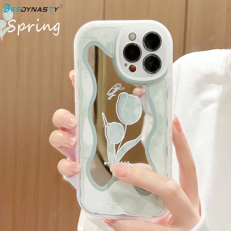 Зеркальный чехол BESD с цветочным принтом для iphone 11, 12, 13, 14 Pro Max, XR, XS, X, 8, 7 Plus, милый мультяшный защитный чехол-накладка
Зеркальный чехол BESD с цветочным принтом для iphone 11, 12, 13, 14 Pro Max, XR, XS, X, 8, 7 Plus, милый мультяшный защитный чехол-накладка