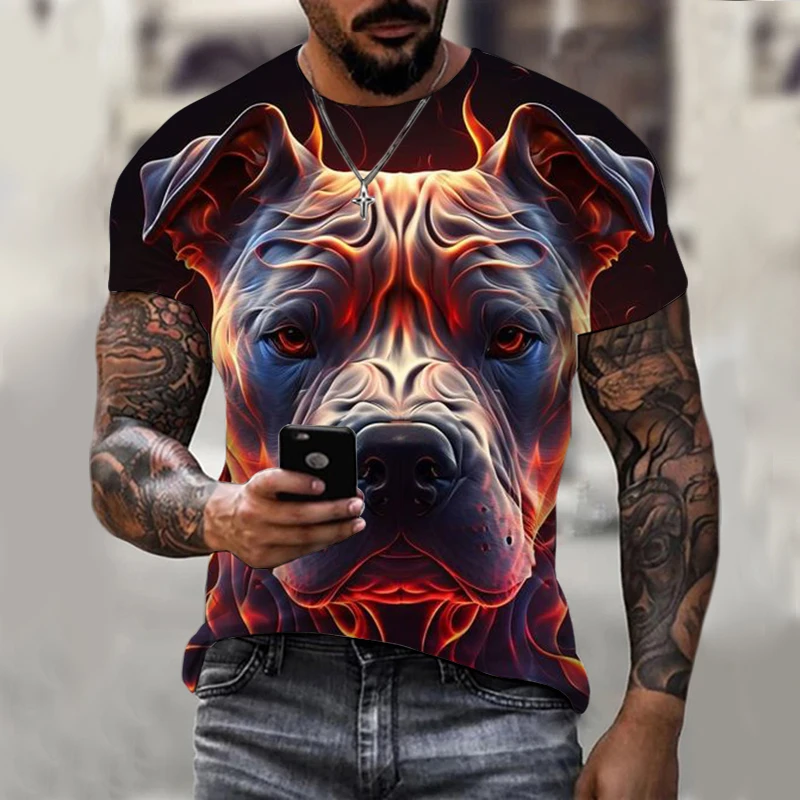 Animal Pug Dog 3d Print Summer Men's Round Neck T-shirt Casual Short Sleeve Oversized Pullover Fashion Tops Trend Men Clothing
Animal Pug Dog 3d Print Summer Men's Round Neck T-shirt Casual Short Sleeve Oversized Pullover Fashion Tops Trend Men Clothing