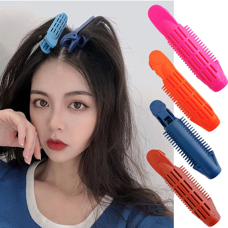 

Hair Curler Clips Clamps Root Perm Rods Styling Rollers Fluffy DIY Hair Tools Hair Root Volume Clip Hair Clips For Women