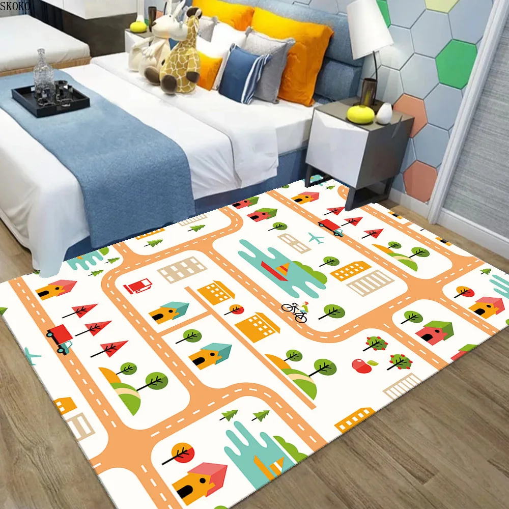 Cartoon Carpet Cute Carpet Kindergarten Classroom Corridor Carpet Bedside Carpet Porch Foot Pad Children'S Room Game Carpet
Cartoon Carpet Cute Carpet Kindergarten Classroom Corridor Carpet Bedside Carpet Porch Foot Pad Children'S Room Game Carpet