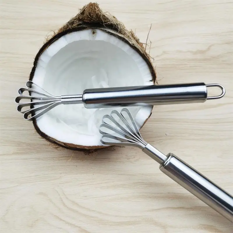 Coconut Shaving Knife Fish Scale Scraper Grater Stainless Steel Scraping Meat Household Cleaning Tool Kitchen Accessories Gadget
Coconut Shaving Knife Fish Scale Scraper Grater Stainless Steel Scraping Meat Household Cleaning Tool Kitchen Accessories Gadget