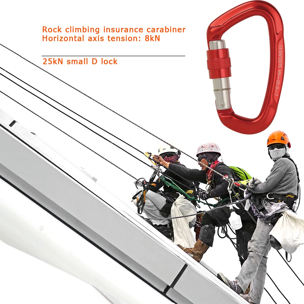 Multi-function Backpack Carabiner Outdoor Camping Hiking Hammock Aluminum Safety Lock Buckle Hook Mountain Climbing Tools
Multi-function Backpack Carabiner Outdoor Camping Hiking Hammock Aluminum Safety Lock Buckle Hook Mountain Climbing Tools