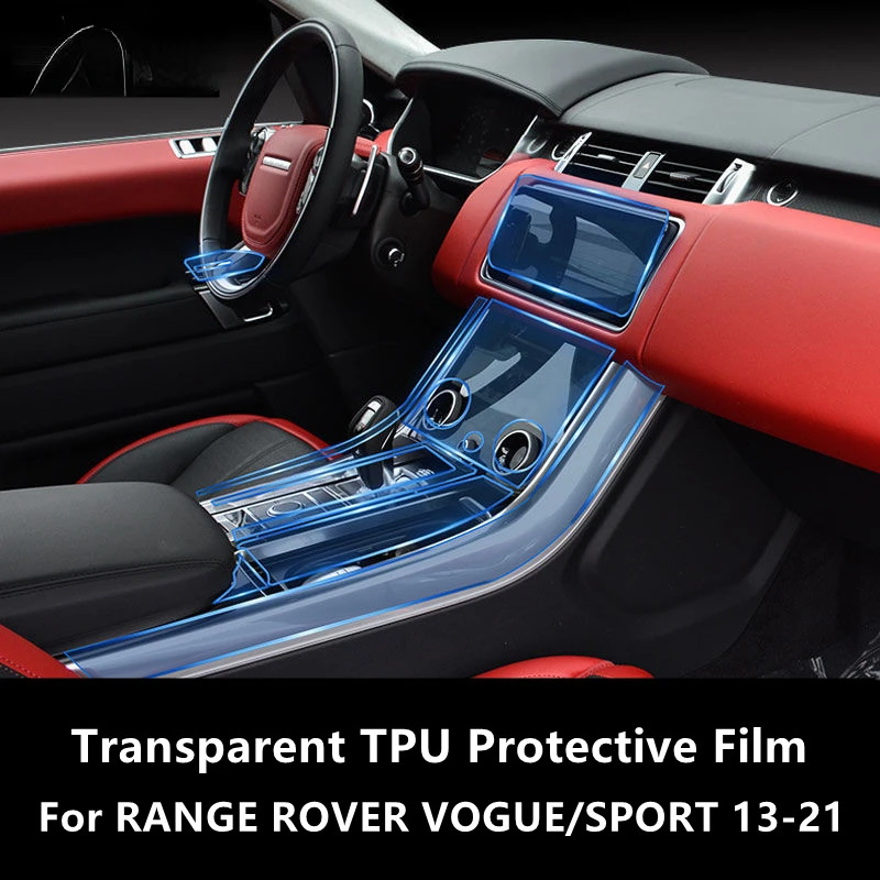 For RANGE ROVER VOGUE/SPORT 13-21 Car Interior Center Console Transparent TPU Protective Film Anti-scratch Repair Film
For RANGE ROVER VOGUE/SPORT 13-21 Car Interior Center Console Transparent TPU Protective Film Anti-scratch Repair Film