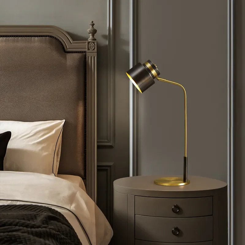 Desk Lamps Contemporary Simple Bed Lightings For LED Creative Room Bedroom Study Decor Home Living Brass Table cama mesa e banho
Desk Lamps Contemporary Simple Bed Lightings For LED Creative Room Bedroom Study Decor Home Living Brass Table cama mesa e banho