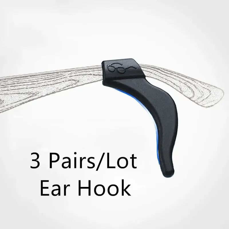 3Pair/Lot Anti Slip Ear Hook Eyeglass Eyewear Accessories Glasses Silicone Grip Temple Tip Holder Spectacle Eyeglasses Grip
3Pair/Lot Anti Slip Ear Hook Eyeglass Eyewear Accessories Glasses Silicone Grip Temple Tip Holder Spectacle Eyeglasses Grip