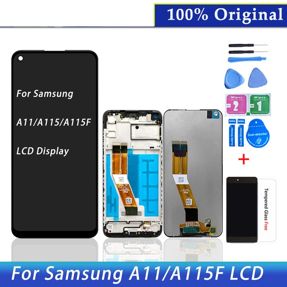 LCD For Samsung Galaxy A11 SM-A115 LCD display With Touch Screen Assembly For Samsung SM-A115F/DS LCD Screen Replacement
LCD For Samsung Galaxy A11 SM-A115 LCD display With Touch Screen Assembly For Samsung SM-A115F/DS LCD Screen Replacement