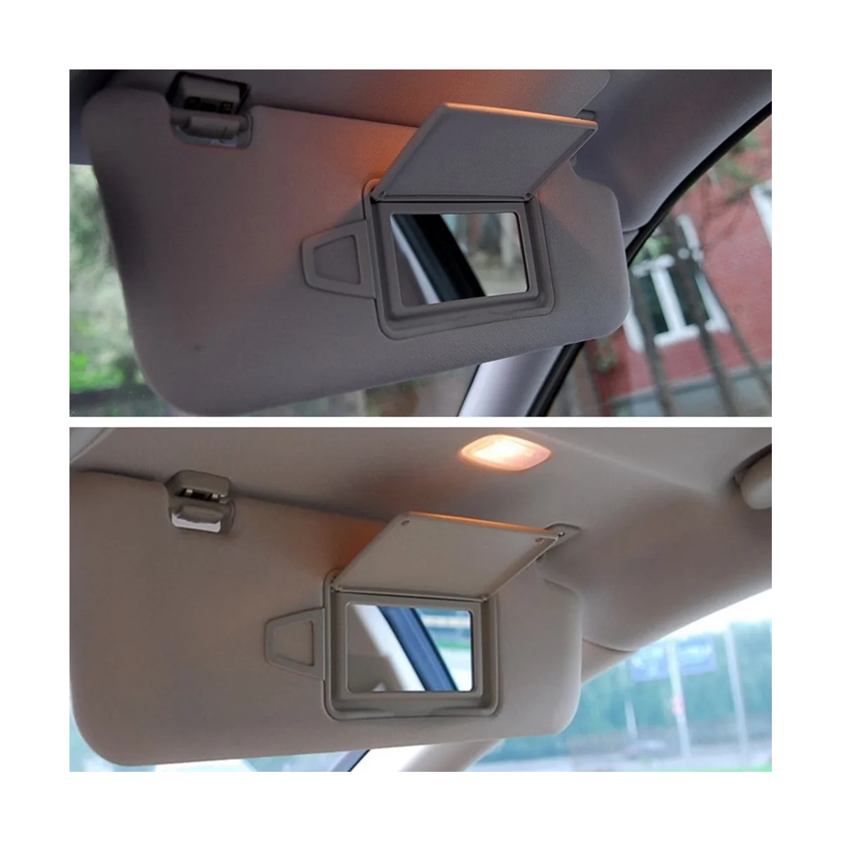 A2118100410 Front Left Sun Shade Mirror Cap for W211 W219 2003-2010 Beige Sun Visor Mirror Cover 21181003107F85
A2118100410 Front Left Sun Shade Mirror Cap for W211 W219 2003-2010 Beige Sun Visor Mirror Cover 21181003107F85