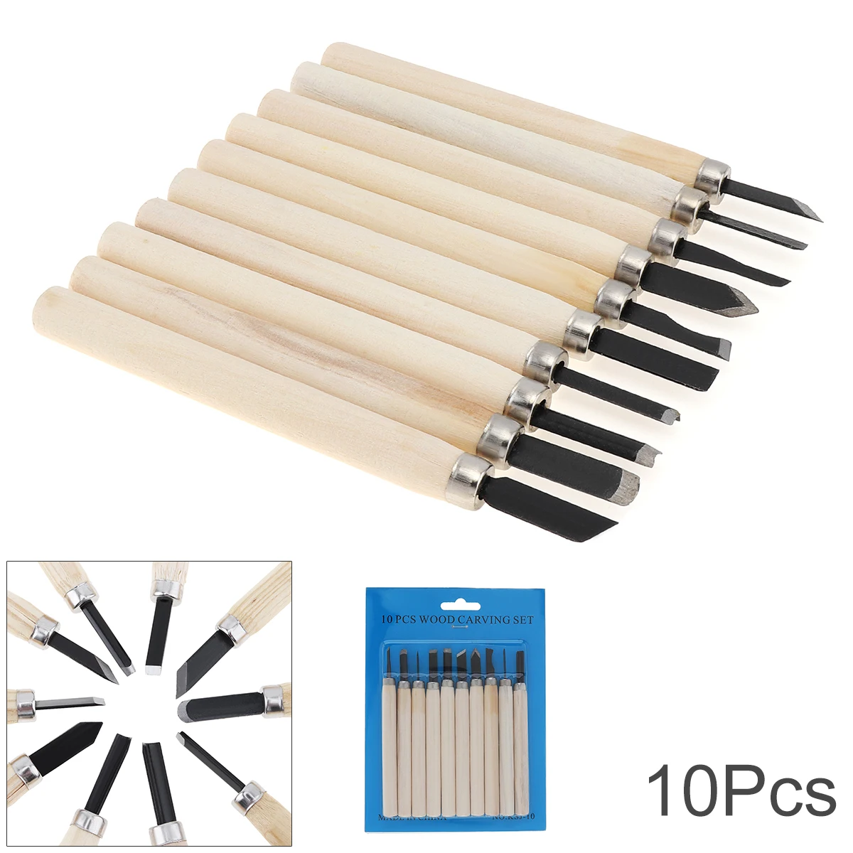 10pcs/Set Wood Carving Chisel Set High Carbon Steel With Wooden Handle For Basic Woodcut Working DIY Tools Carving
10pcs/Set Wood Carving Chisel Set High Carbon Steel With Wooden Handle For Basic Woodcut Working DIY Tools Carving