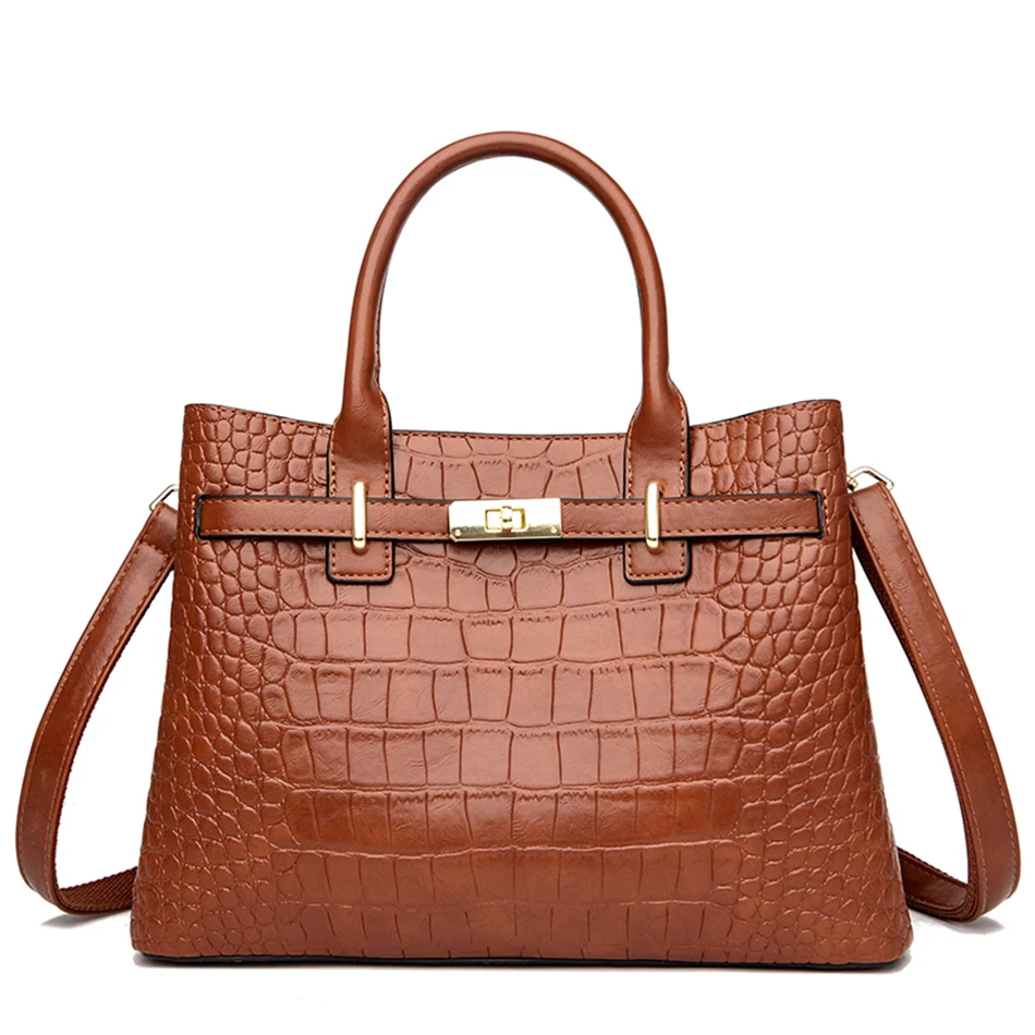 High Quality Fashion Crocodile Shoulder sac Women Bags Designer Pu Leather Purses and Handbags New Ladies Casual Croosbody Bags
High Quality Fashion Crocodile Shoulder sac Women Bags Designer Pu Leather Purses and Handbags New Ladies Casual Croosbody Bags