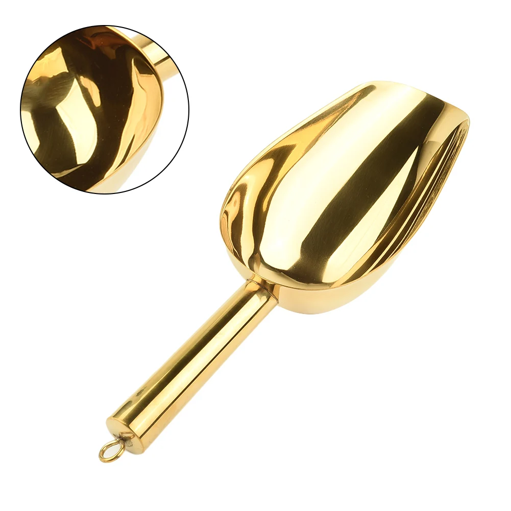 1pcs Shovel Stainless Steel Candy Ice Cube Flour Golden Ice Cream Spoon Stainless Steel Scoops Buffet Tool Scoop Kitchen Gadget
1pcs Shovel Stainless Steel Candy Ice Cube Flour Golden Ice Cream Spoon Stainless Steel Scoops Buffet Tool Scoop Kitchen Gadget