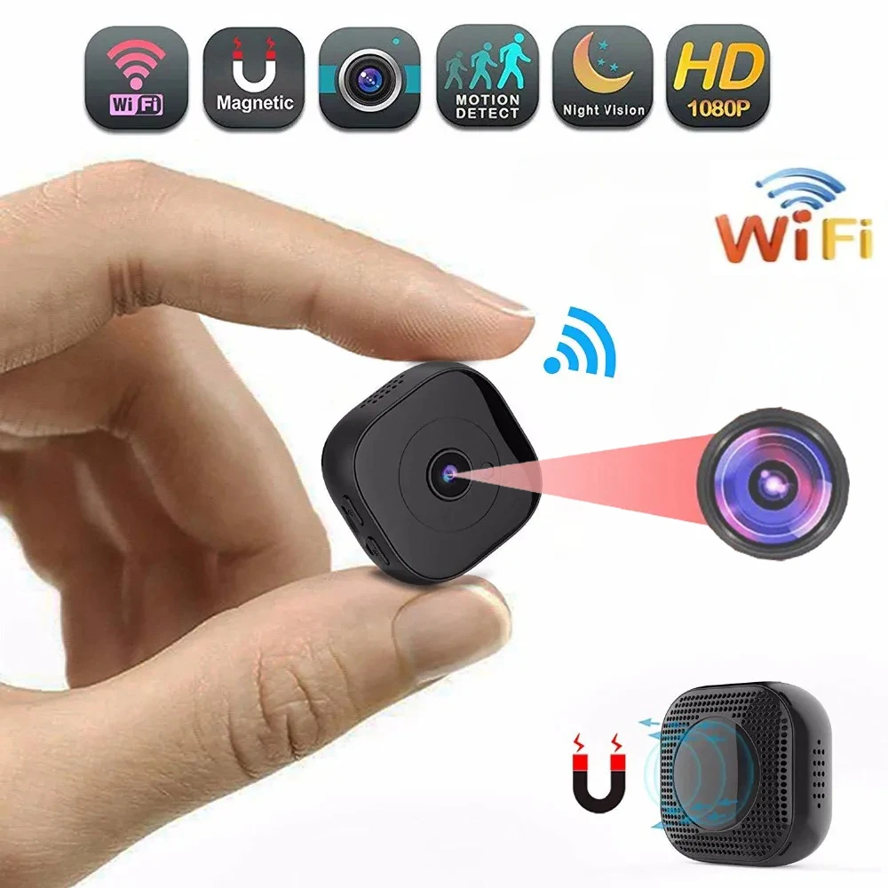 Mini Camera Wifi 1080P Small Surveillance Security Protection IP Cam Night Version DVR Remote Motion Sensor Audio Video Recorder
Mini Camera Wifi 1080P Small Surveillance Security Protection IP Cam Night Version DVR Remote Motion Sensor Audio Video Recorder