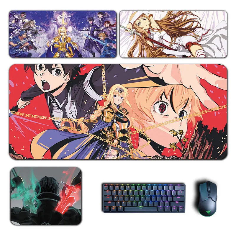 Большой коврик для мыши с аниме мечом, арт онлайн, Kazuto Asuna Alice Shino, коврик для мыши, компьютерный коврик для ноутбука, геймерский коврик, игровы...
Большой коврик для мыши с аниме мечом, арт онлайн, Kazuto Asuna Alice Shino, коврик для мыши, компьютерный коврик для ноутбука, геймерский коврик, игровы...