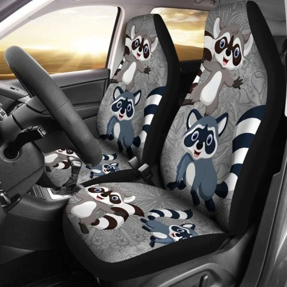 Raccoon Car Seat Covers 3,Pack of 2 Universal Front Seat Protective Cover Print Design Car Seat Covers
Raccoon Car Seat Covers 3,Pack of 2 Universal Front Seat Protective Cover Print Design Car Seat Covers