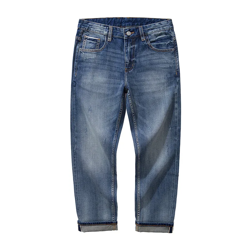 Men's new high quality red denim jeans loose straight leg vintage plus-size casual pants
Men's new high quality red denim jeans loose straight leg vintage plus-size casual pants