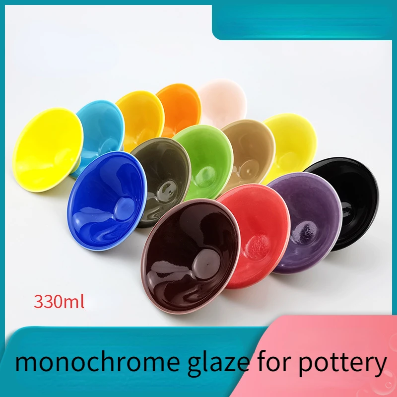 330ml Glaze Electric Kiln Special Bright Color Multi-color Optional Medium Temperature Firing Pottery Monochrome Glaze
330ml Glaze Electric Kiln Special Bright Color Multi-color Optional Medium Temperature Firing Pottery Monochrome Glaze