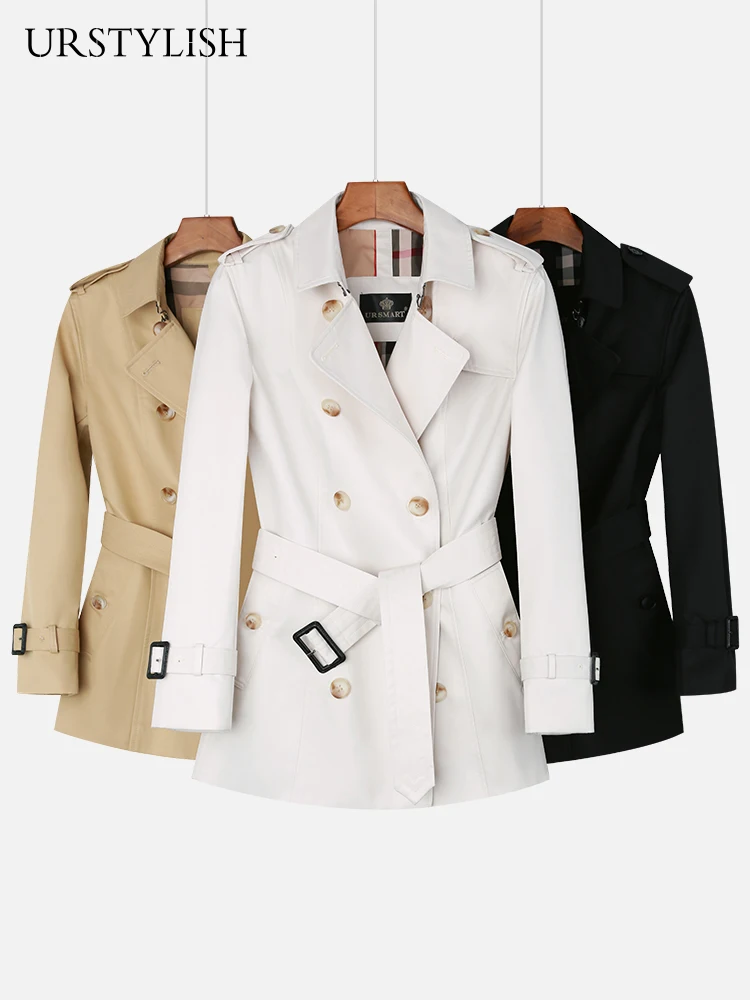 Женская короткая ветровка с двумя рядами пуговиц, бежевая приталенная Модная брендовая куртка в британском стиле для женщин на весну и осень 2022
Женская короткая ветровка с двумя рядами пуговиц, бежевая приталенная Модная брендовая куртка в британском стиле для женщин на весну и осень 2022