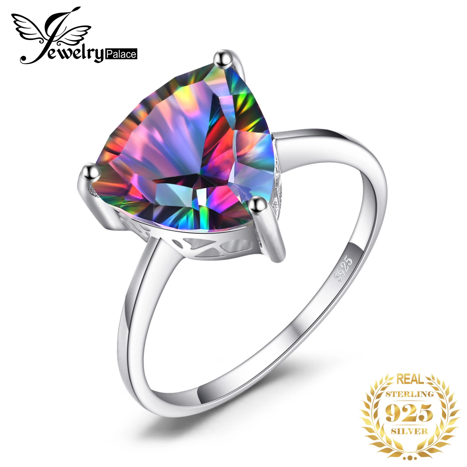 JewelryPalace 4.3ct Натуральный Радужный Мистический Кварц Стерлингового Серебра 925 Обручальное Обручальное Кольцо Пасьянс для Женщин Новое Прибыт... 
JewelryPalace 4.3ct Натуральный Радужный Мистический Кварц Стерлингового Серебра 925 Обручальное Обручальное Кольцо Пасьянс для Женщин Новое Прибыт...