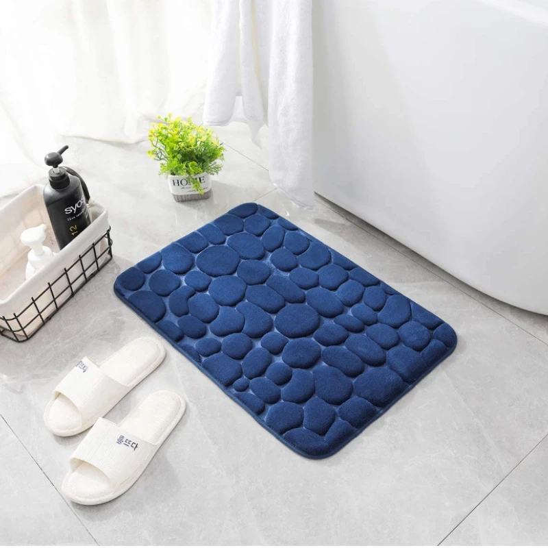 Cobblestone Embossed Bathroom Bath Mat Non-Slip Rugs In Sink Bath Side Floor Rug Shower Doormat Memory Foam Pad
Cobblestone Embossed Bathroom Bath Mat Non-Slip Rugs In Sink Bath Side Floor Rug Shower Doormat Memory Foam Pad