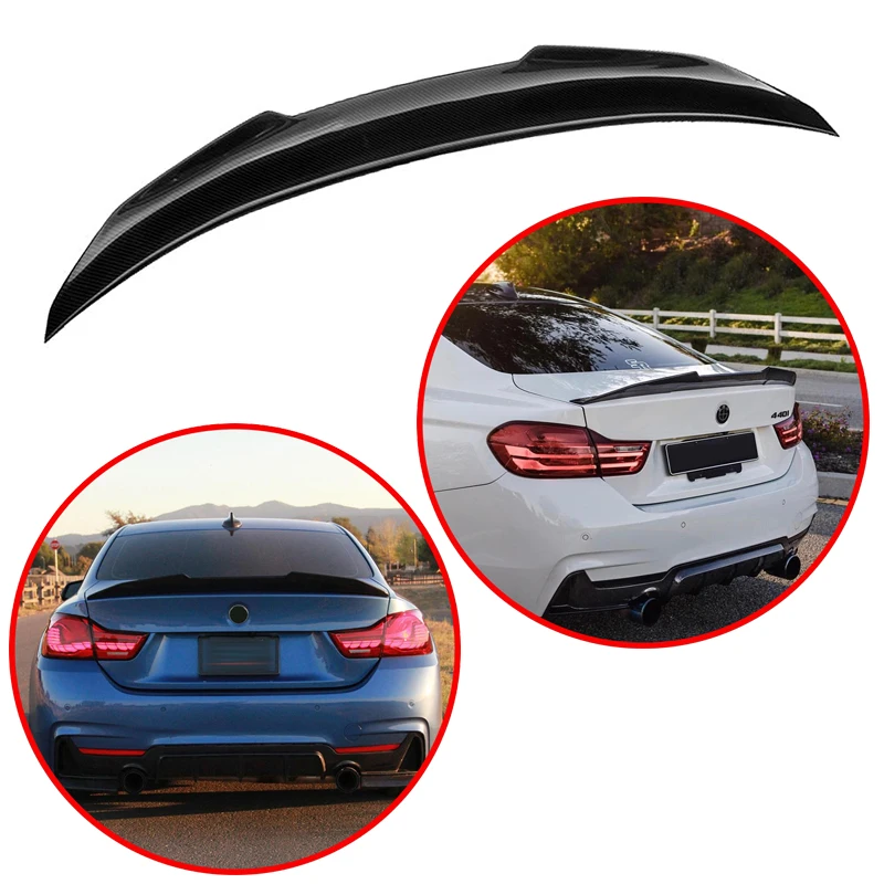 For BMW 4 Series Coupe F32 2-Door 2014-2020 428i 435i 440i ABS PSM Style Rear Wing Spoiler Glossy Black Or Carbon Fiber Look
For BMW 4 Series Coupe F32 2-Door 2014-2020 428i 435i 440i ABS PSM Style Rear Wing Spoiler Glossy Black Or Carbon Fiber Look