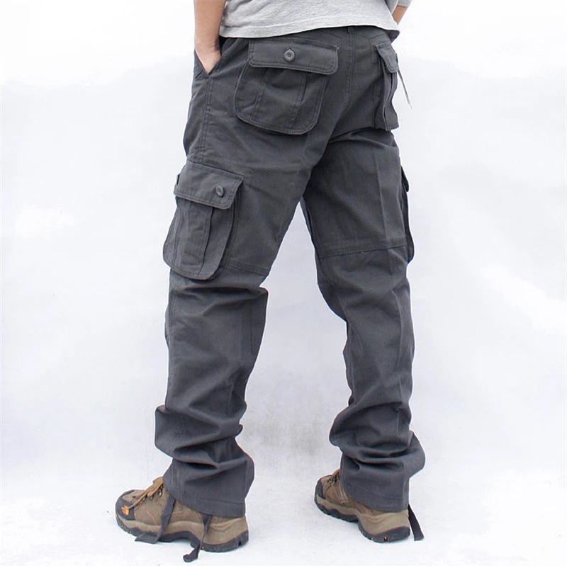 2022 Cargo Pants Men Six Pockets Tactical Military Straight Slacks Pant Overalls Zipper Casual Cotton Trousers Male Clothing
2022 Cargo Pants Men Six Pockets Tactical Military Straight Slacks Pant Overalls Zipper Casual Cotton Trousers Male Clothing
