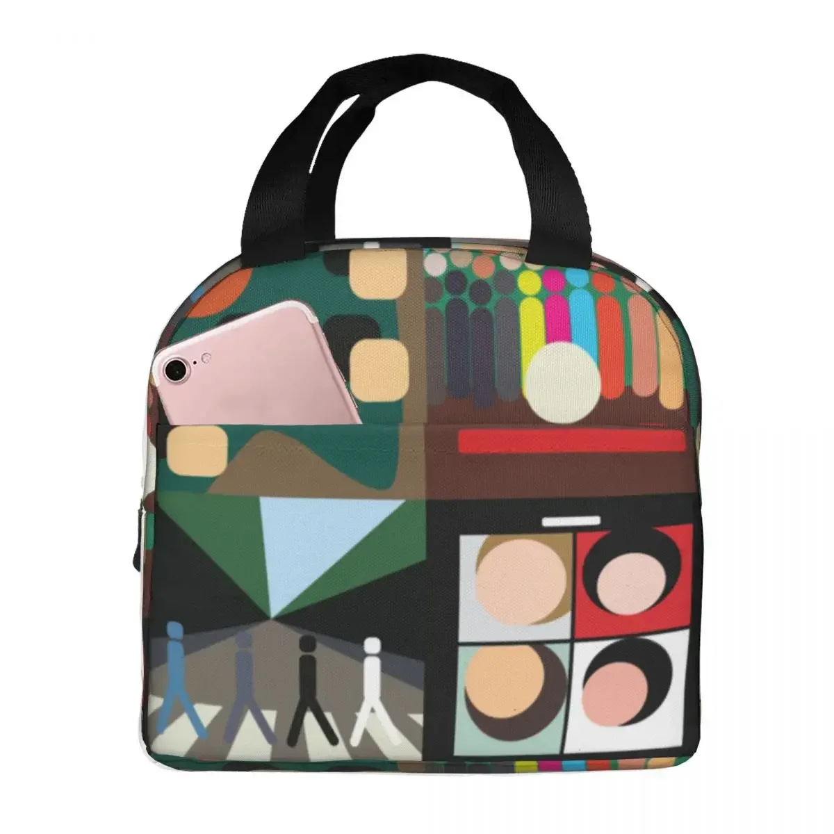 The Beatle Минимальный Альбом Музыкальная сумка для ланча портативные изолированные холщовые сумки-кулеры термальный Ланч-бокс для пикника
The Beatle Минимальный Альбом Музыкальная сумка для ланча портативные изолированные холщовые сумки-кулеры термальный Ланч-бокс для пикника