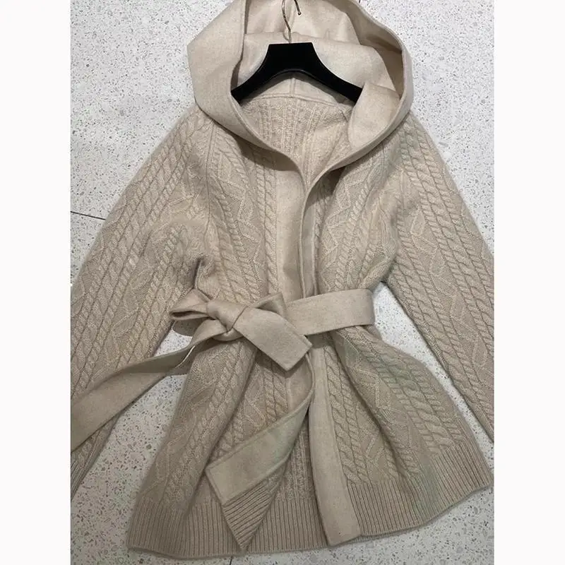 Tunic Sweater Autumn Winter New Top Design Middle Long Vintage Lazy Style Knitted Sweater Cardigan Jacket Women
Tunic Sweater Autumn Winter New Top Design Middle Long Vintage Lazy Style Knitted Sweater Cardigan Jacket Women