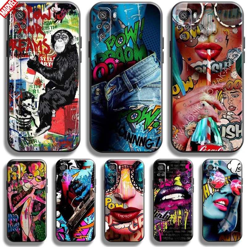 Street Graffiti Oil Painting For Xiaomi Redmi Note 10 10T 10S Pro 5G Phone Case Liquid Silicon Funda Carcasa Silicone Cover
Street Graffiti Oil Painting For Xiaomi Redmi Note 10 10T 10S Pro 5G Phone Case Liquid Silicon Funda Carcasa Silicone Cover