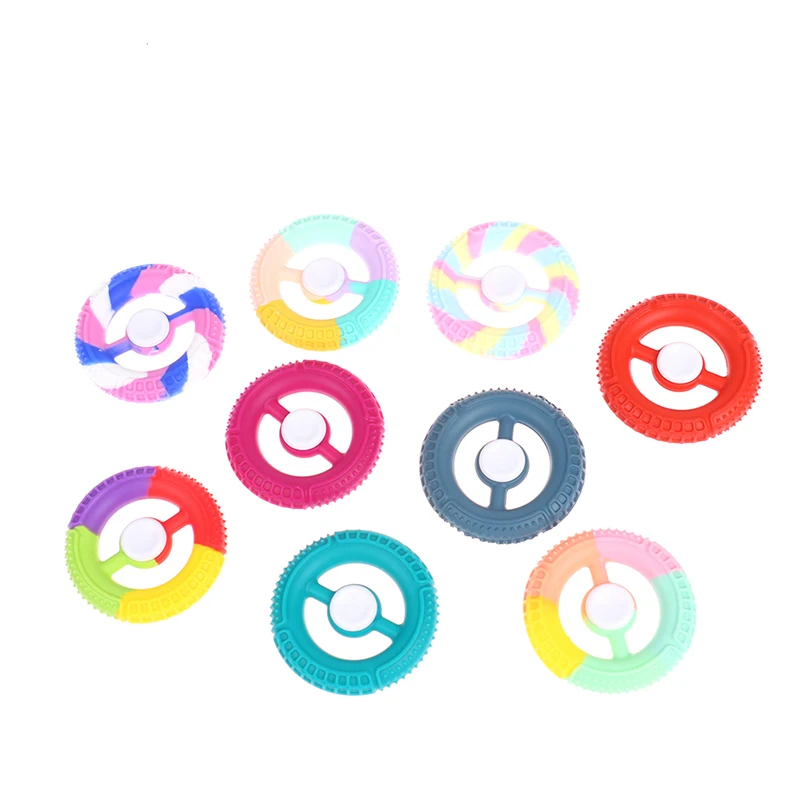 1Pc Silicone Fingertip Gyro Spinning Round Grip Ring For Muscle Training Stress Relief For Kids And Adults Fitness Squeeze Toys
1Pc Silicone Fingertip Gyro Spinning Round Grip Ring For Muscle Training Stress Relief For Kids And Adults Fitness Squeeze Toys