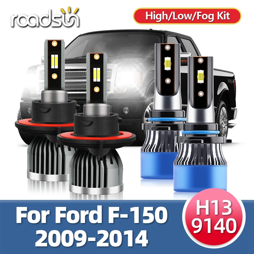 Roadsun Headlight Bulbs 16000LM Car Accessories Auto LED Fog Light For Ford For F-150 F150 Lamps 2009 2010 2011 2012 2013 2014
Roadsun Headlight Bulbs 16000LM Car Accessories Auto LED Fog Light For Ford For F-150 F150 Lamps 2009 2010 2011 2012 2013 2014