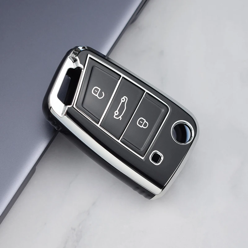 Для VW Polo Skoda Octavia A7 Kodiaq Seat Ateca Leon Golf 7 MK7 VII Tiguan Мягкий чехол из ТПУ для автомобильного ключа, чехол-брелок, защитный держатель
Для VW Polo Skoda Octavia A7 Kodiaq Seat Ateca Leon Golf 7 MK7 VII Tiguan Мягкий чехол из ТПУ для автомобильного ключа, чехол-брелок, защитный держатель