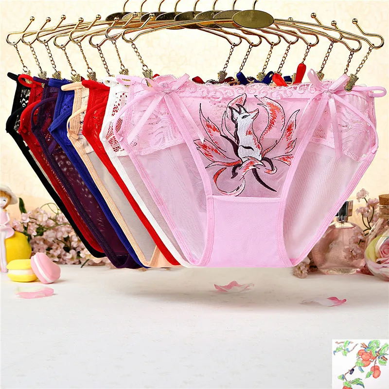 Sexy Women's Panties Erotic Underwear Temptation Transparent Lingerie Hollow Out Girl Briefs Net Yarn Lace Underpants Sale
Sexy Women's Panties Erotic Underwear Temptation Transparent Lingerie Hollow Out Girl Briefs Net Yarn Lace Underpants Sale