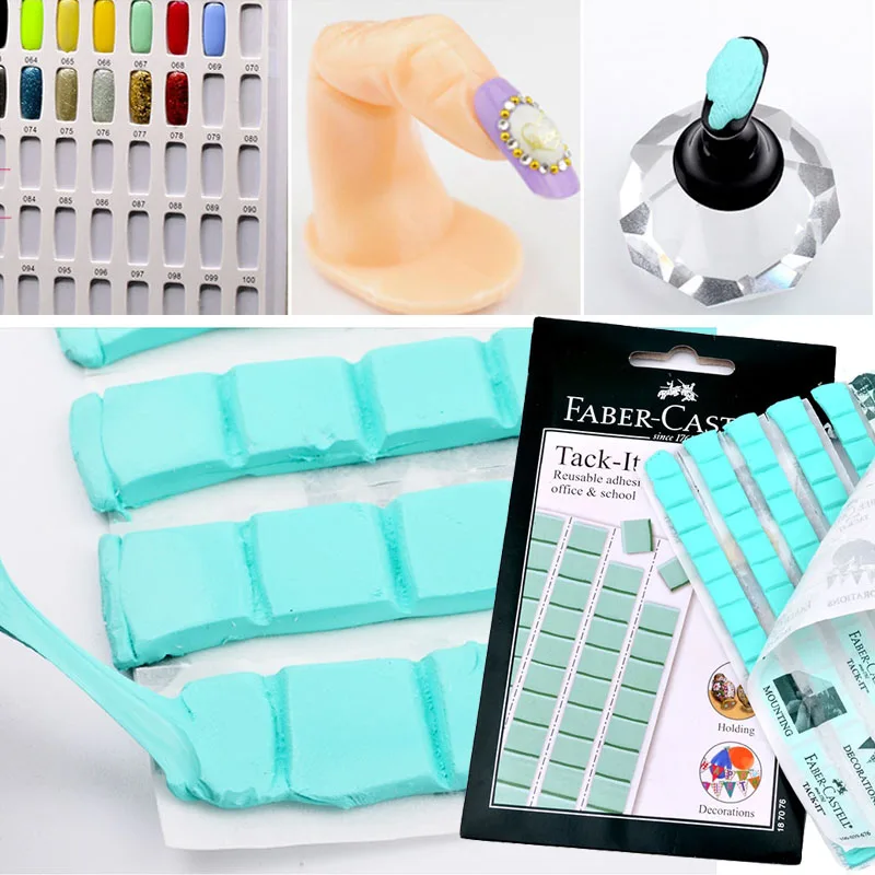 Nail Art Tool Color Card Viscose Sticky Clay Paste Earth Plasticine Swatch Nail Piece Fixed Nail Swatch Double-sided Adhesive
Nail Art Tool Color Card Viscose Sticky Clay Paste Earth Plasticine Swatch Nail Piece Fixed Nail Swatch Double-sided Adhesive