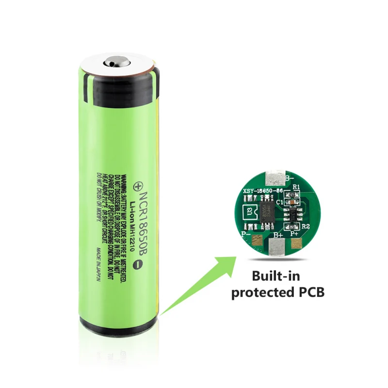 3.7v NCR18650B 1/2/4/6/8/10x Rechargeable Lithium Li Ion Battery 3400mAh NCR 18650B 20A Li-ion Pilas With PCB Board
3.7v NCR18650B 1/2/4/6/8/10x Rechargeable Lithium Li Ion Battery 3400mAh NCR 18650B 20A Li-ion Pilas With PCB Board