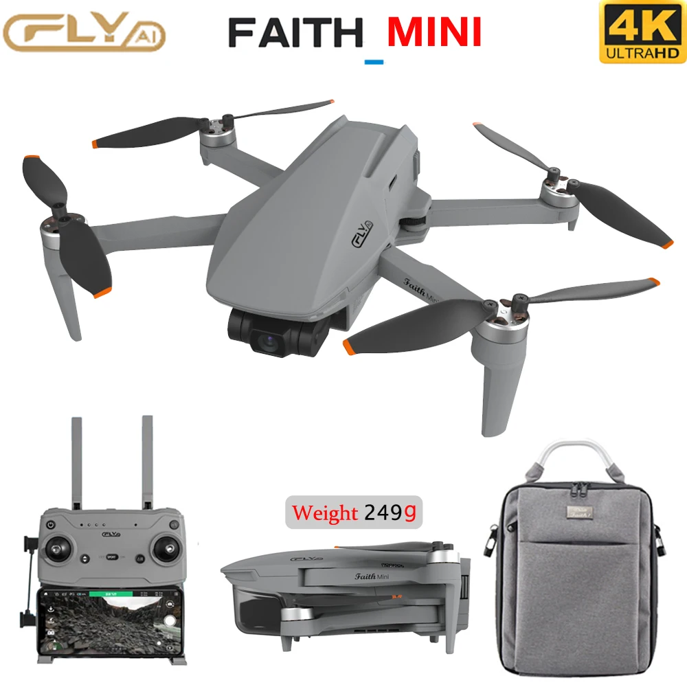 2023 New Faith MINI 230g GPS Drone With 4K HD Camera 3-Axis Gimbal Professional RC Quadcopter 26min Flight 3KM MINI Helicopter
2023 New Faith MINI 230g GPS Drone With 4K HD Camera 3-Axis Gimbal Professional RC Quadcopter 26min Flight 3KM MINI Helicopter