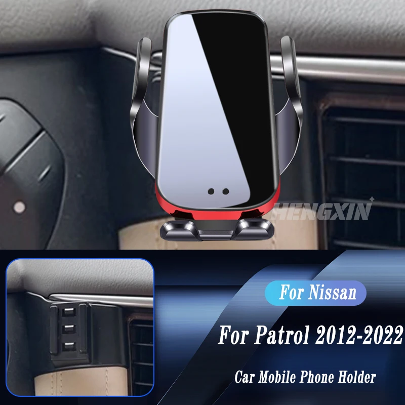 Car Wireless Charger Auto Mount Phone Holder For Nissan Patrol 2012-2022 Adjustable GPS Navigation Bracket Car Accessories
Car Wireless Charger Auto Mount Phone Holder For Nissan Patrol 2012-2022 Adjustable GPS Navigation Bracket Car Accessories