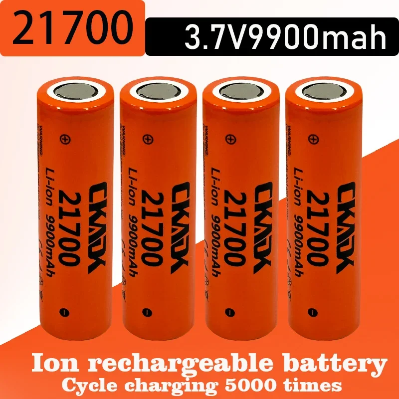 

Battery 21700 Original High-quality 9900mAh 3.7V Rechargeable Lithium Battery, Used for Electric Vehicles, Flashlights, Toys